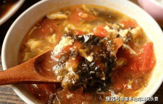 西红柿紫菜虾米蛋花汤，一道美味养生的家常汤品