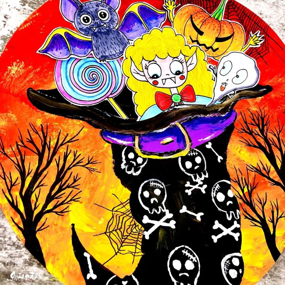 万圣节儿童美术教案