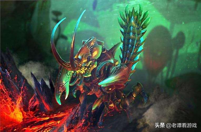 DOTA2自走棋阵容中的虫族食人魔